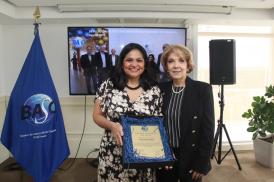 BASC Panamá otorga reconocimiento a la directora de Aduanas