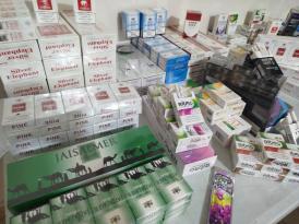 Inspectores de Aduanas retienen cigarrillos de contrabando