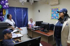 Directora de Aduanas recorre la Zona Central y Azuero