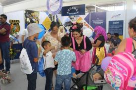 Aduanas celebra el Día del Niño en la Feria Internacional de David