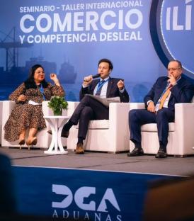 Directora de Aduanas participa en Taller sobre comercio ilícito