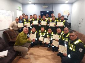 Aduanas Capacita a Equipo de Seguridad de Minera Panamá en Controles Aduaneros