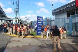 Aduanas participa en Simulacro Nacional de Evacuación