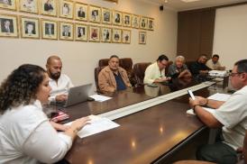 Aduanas se reúne con transportistas de carga terrestre para revisión de horas tránsito sobre el territorio nacional