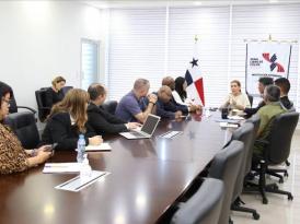 Autoridades de la ANA se reúnen con directivos de la Zona Libre de Colón