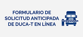 Formulario de Solicitud Anticipada de DUCA-T en Linea