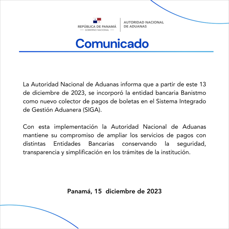 COMUNICADO 3