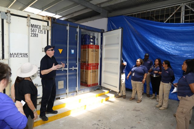inspeccion de contenedores