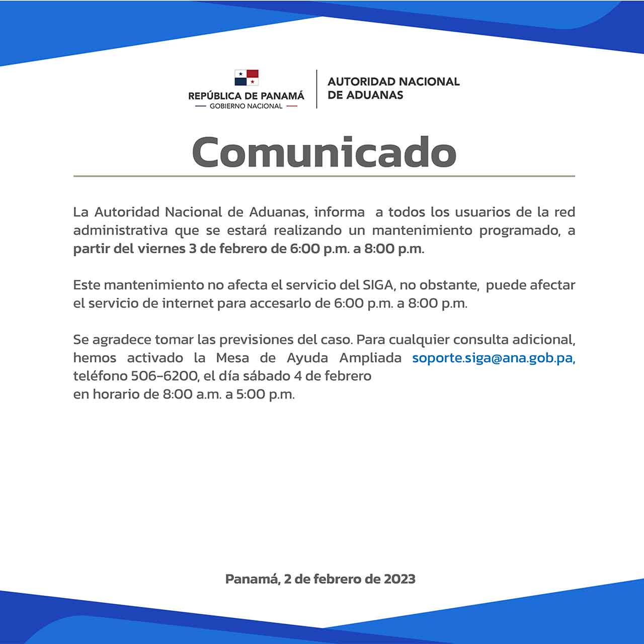 comunicado 20230201