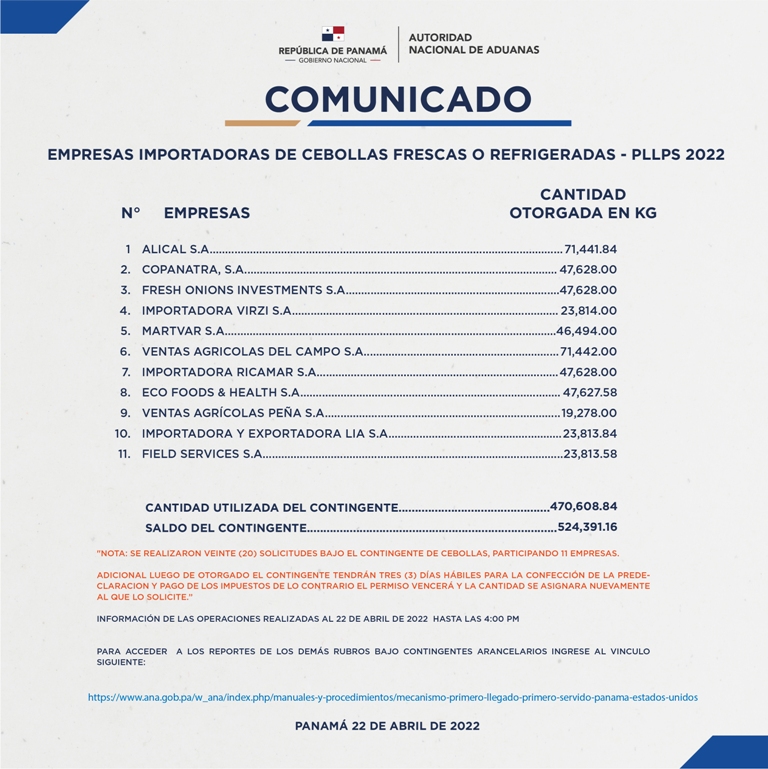 comunicado de cebollas 4