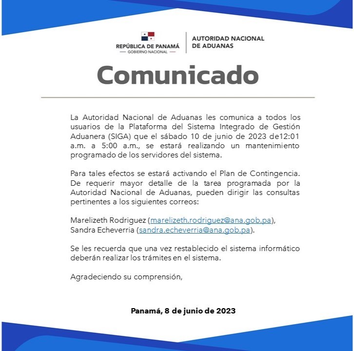 Comunicado