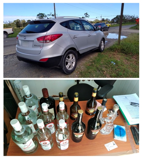 carro con licor